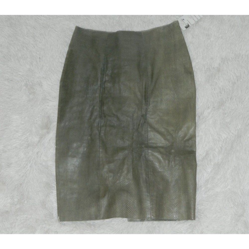 CNC Costume National Olive Pencil Skirt